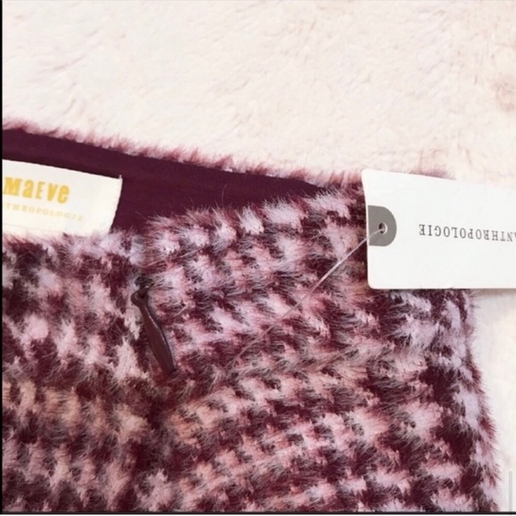 NWT Anthropologie Maeve Gregoria Textured Mini Skirt Size Large - Picture 5 of 7